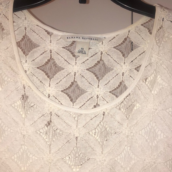 Banana Republic White Summer Dress - Picture 2 of 5